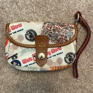 Dooney and Bourke Disney World 40th Anniversary wristlet